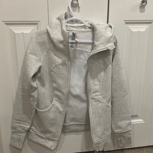 Light gray lululemon jacket